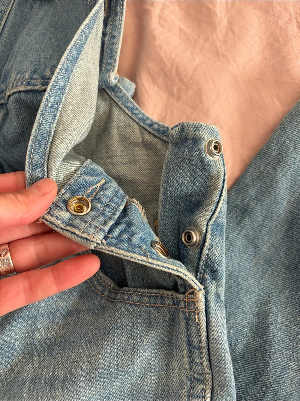 Old Navy Light Blue Denim Bib Overalls